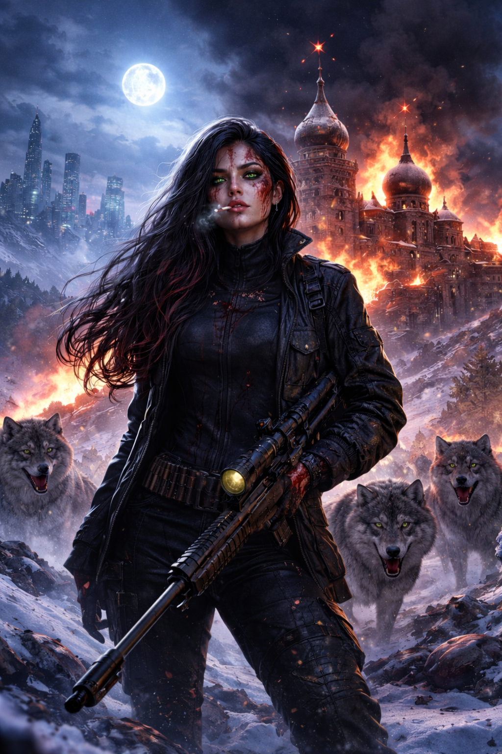 THE RED SNOW